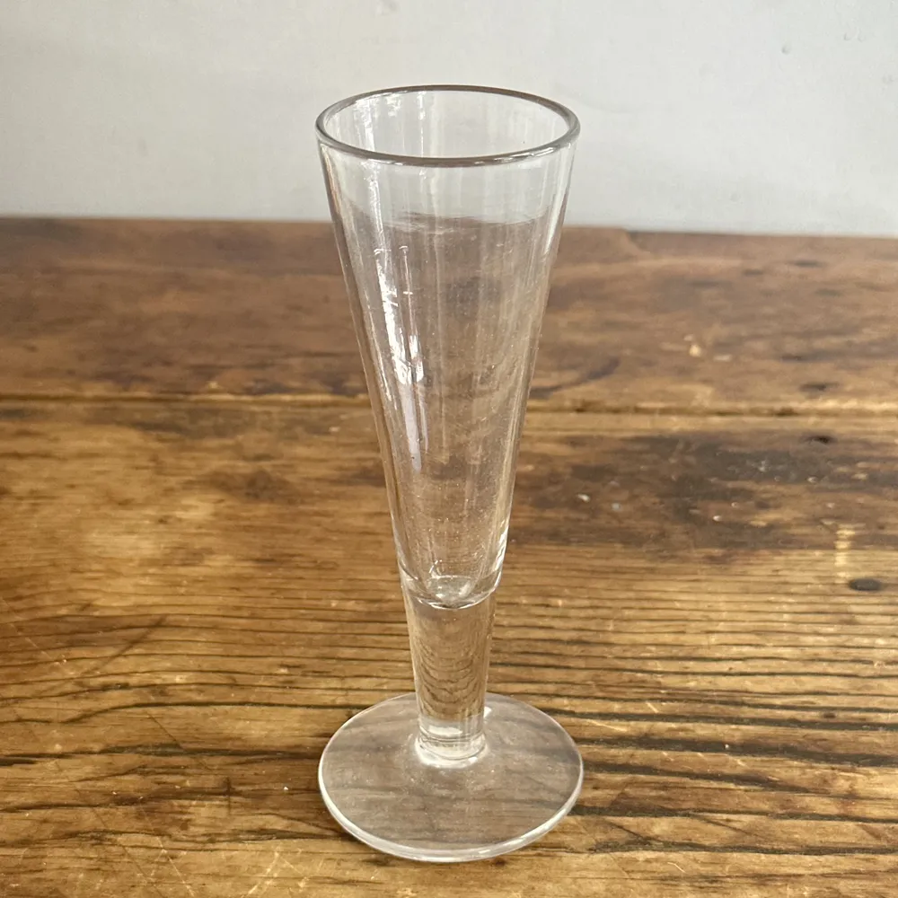 19th Century French Antique Champagne Flute (No. g20)
