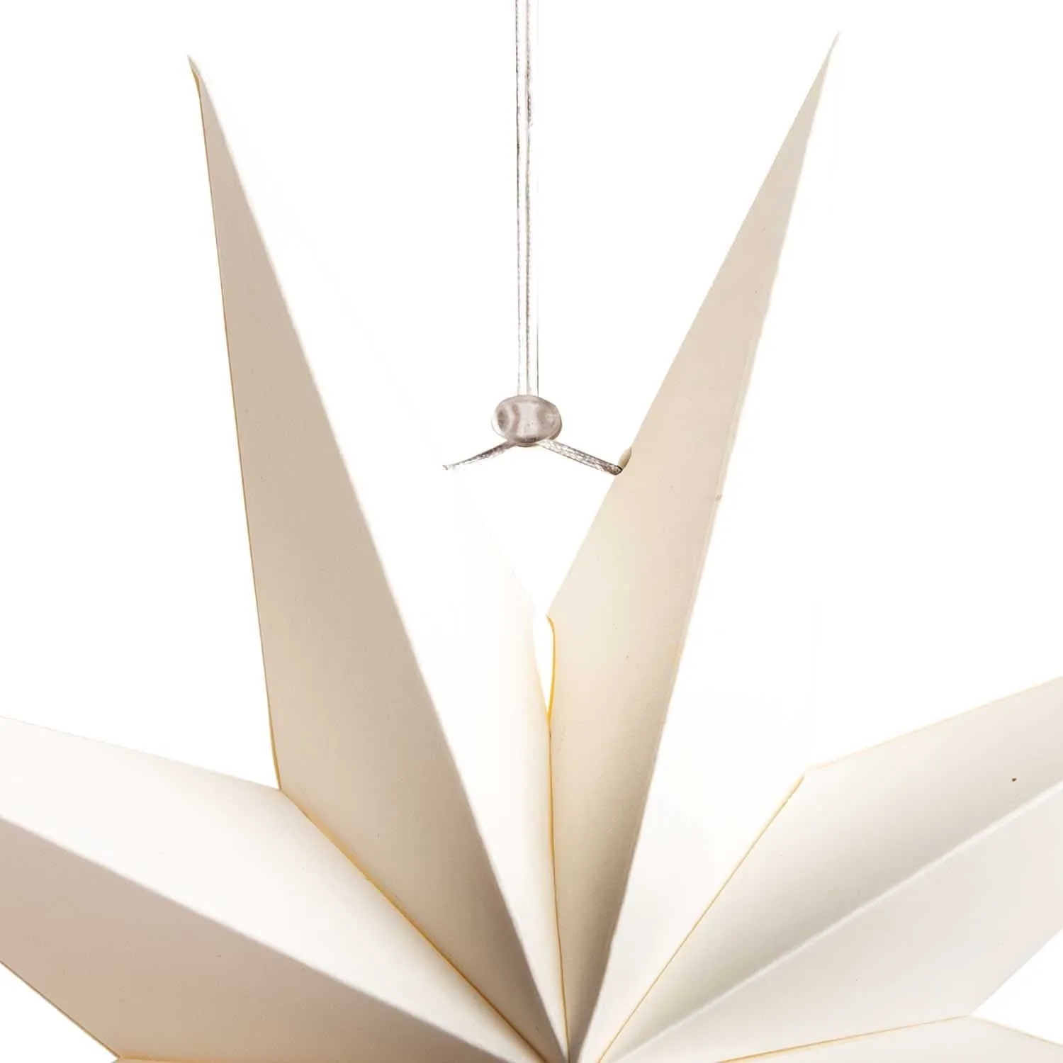 28cm Scandinavian Star Decoration - Matte White