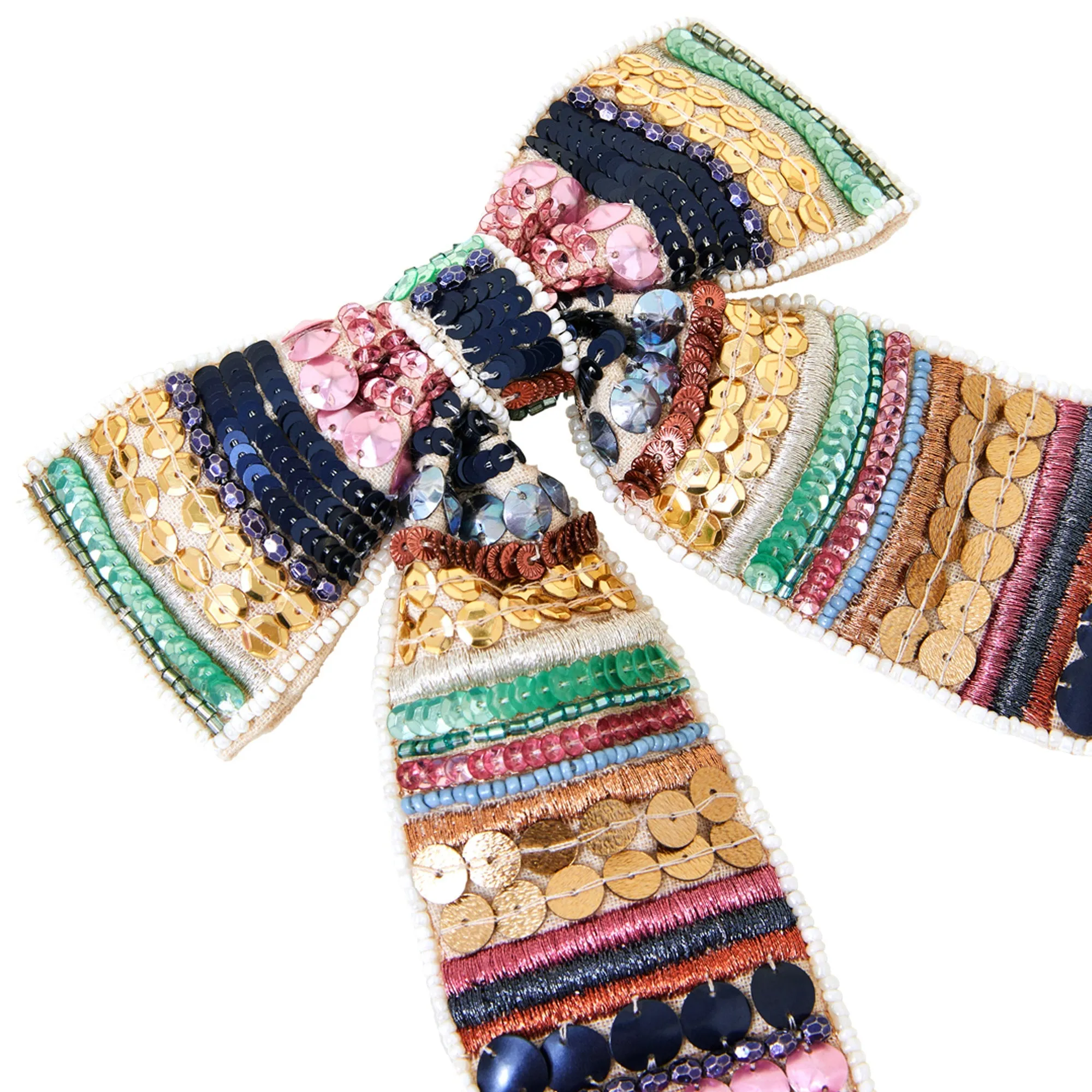 Accessorize London Women's Bead Sequin Bow