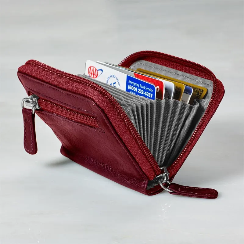 Accordion Card File Wallet