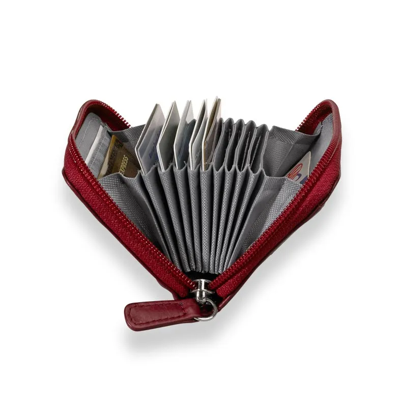 Accordion Card File Wallet