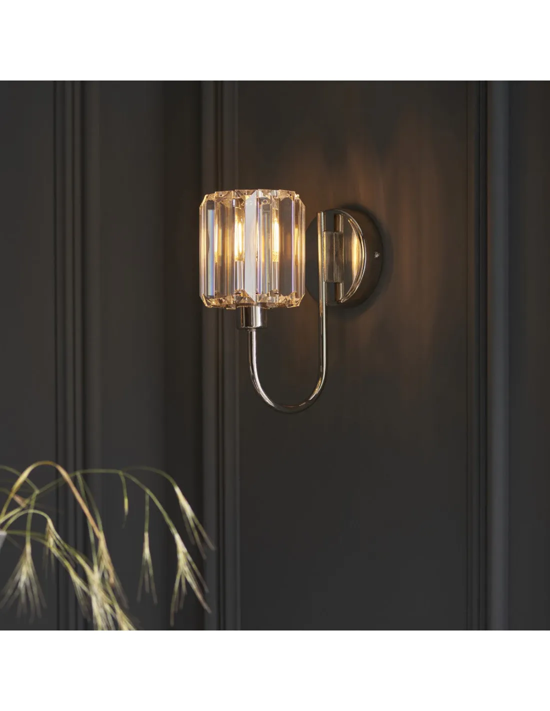 Advent Wall Light - Antique Brass/Bright Nickel