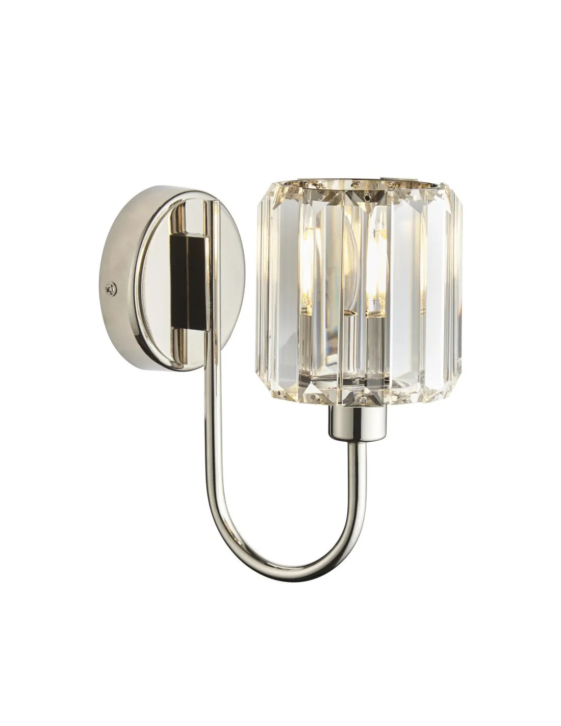 Advent Wall Light - Antique Brass/Bright Nickel