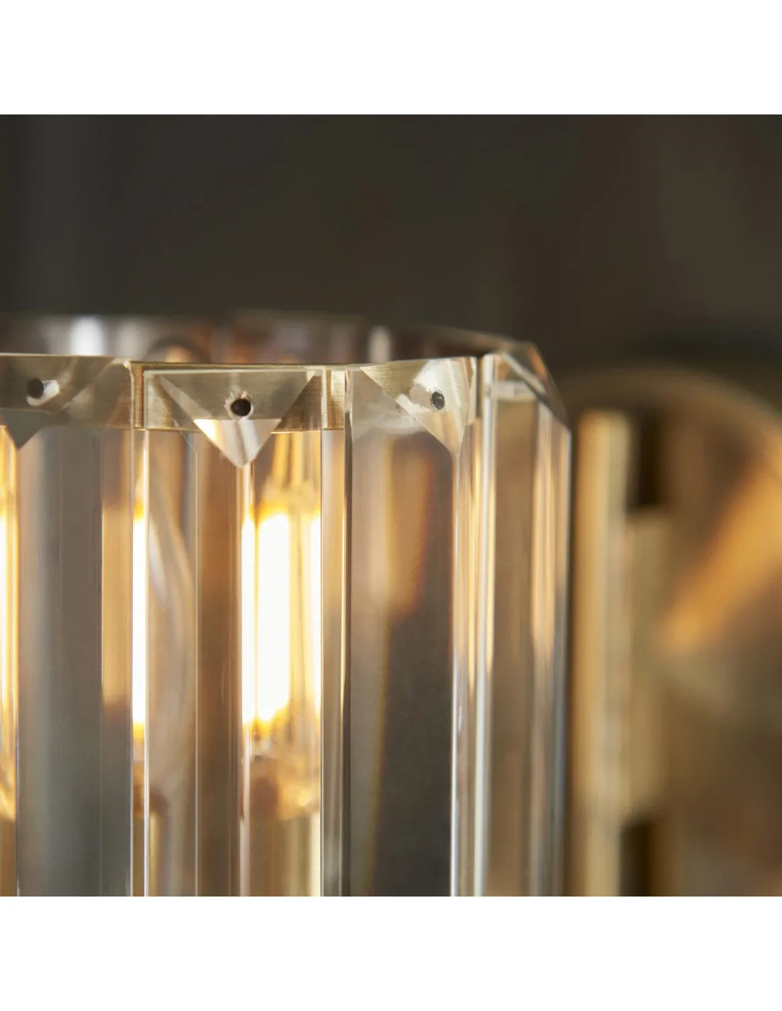 Advent Wall Light - Antique Brass/Bright Nickel
