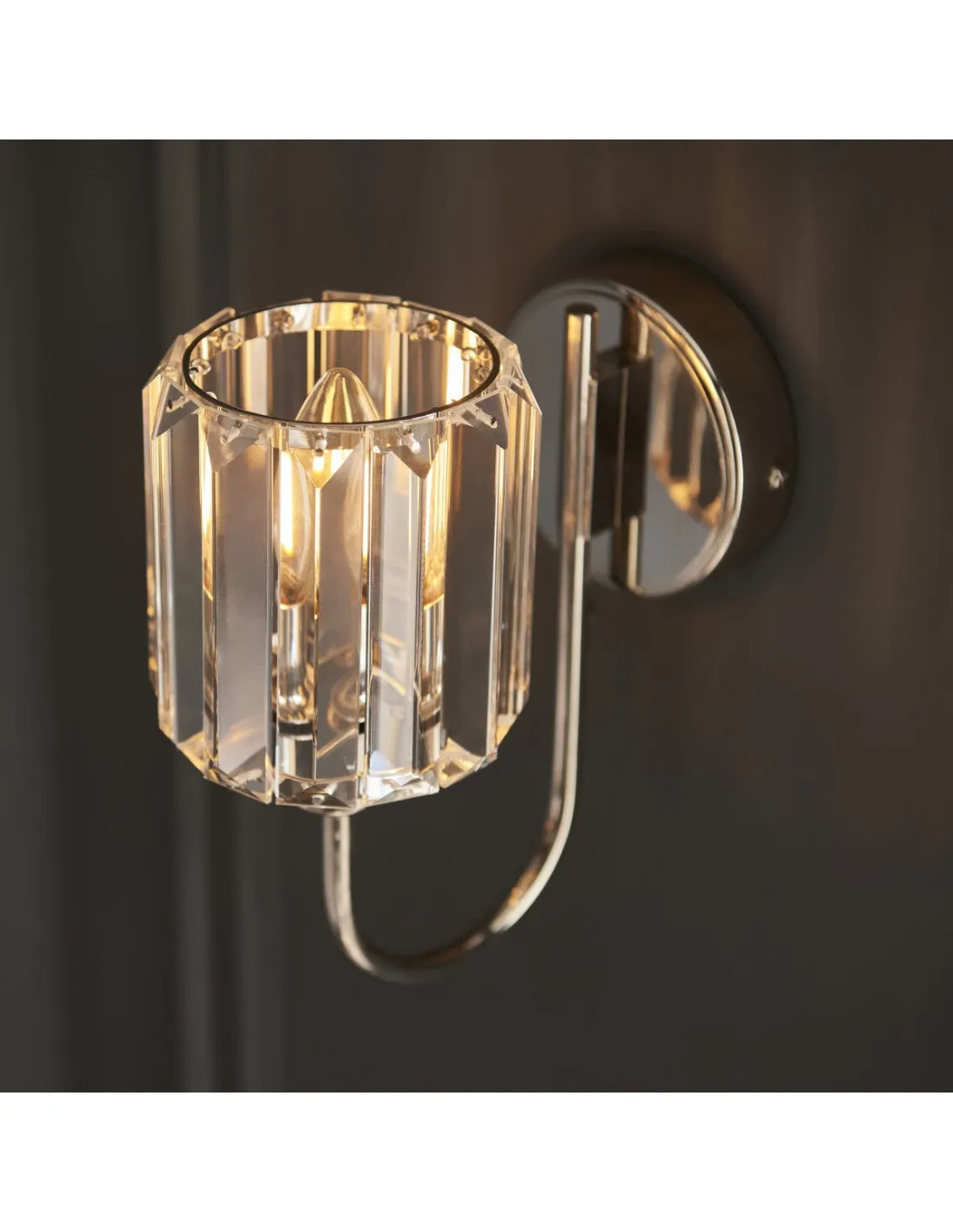 Advent Wall Light - Antique Brass/Bright Nickel