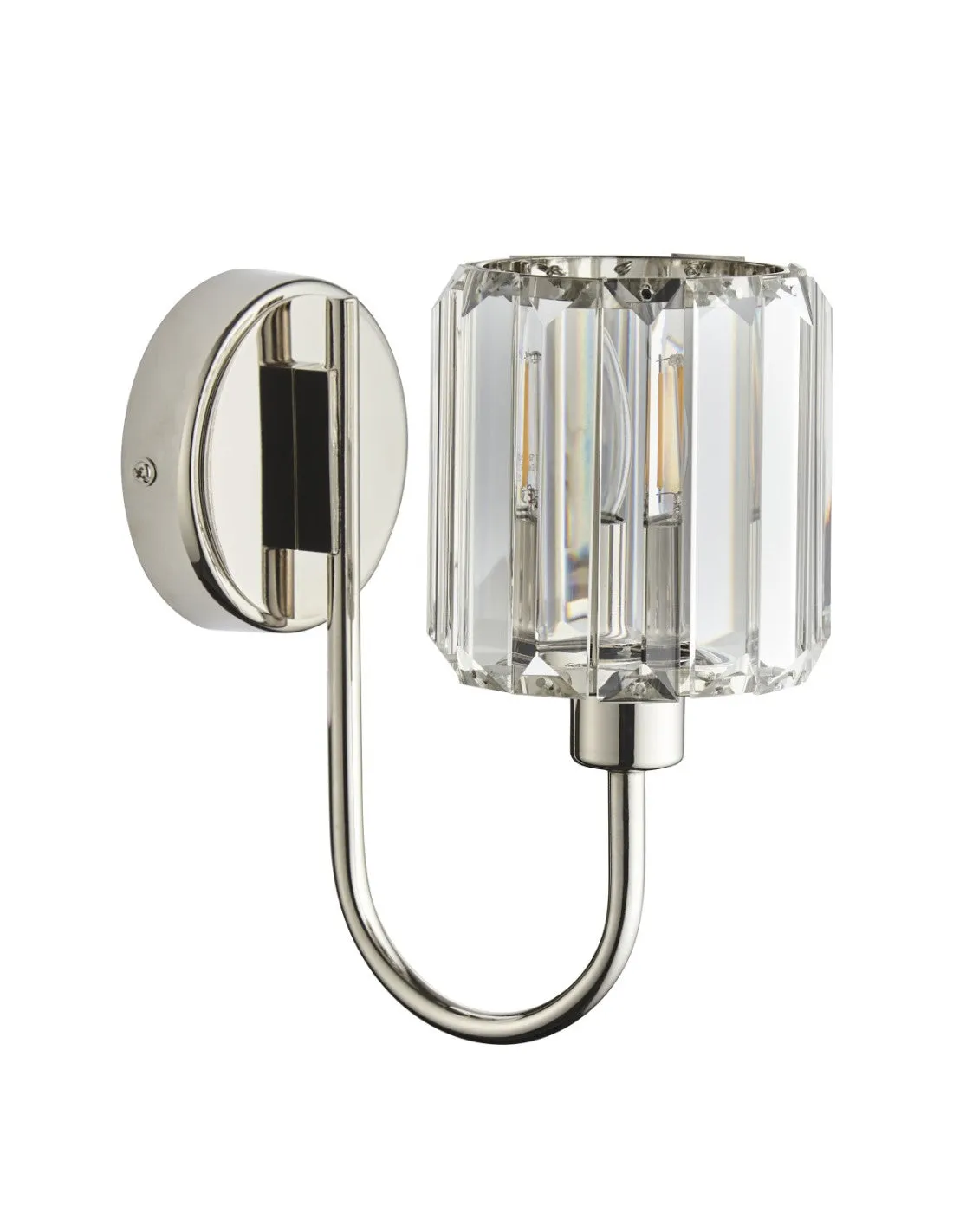 Advent Wall Light - Antique Brass/Bright Nickel