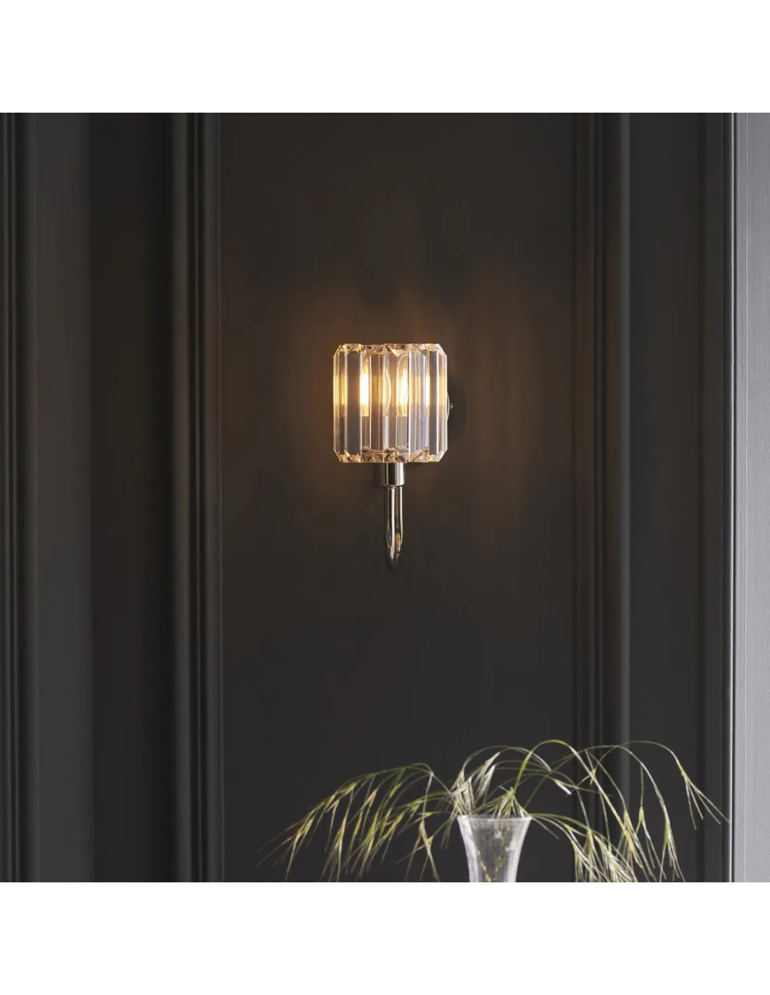 Advent Wall Light - Antique Brass/Bright Nickel