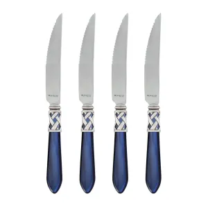 Aladdin Antique Blue Steak Knives (Set of 4)