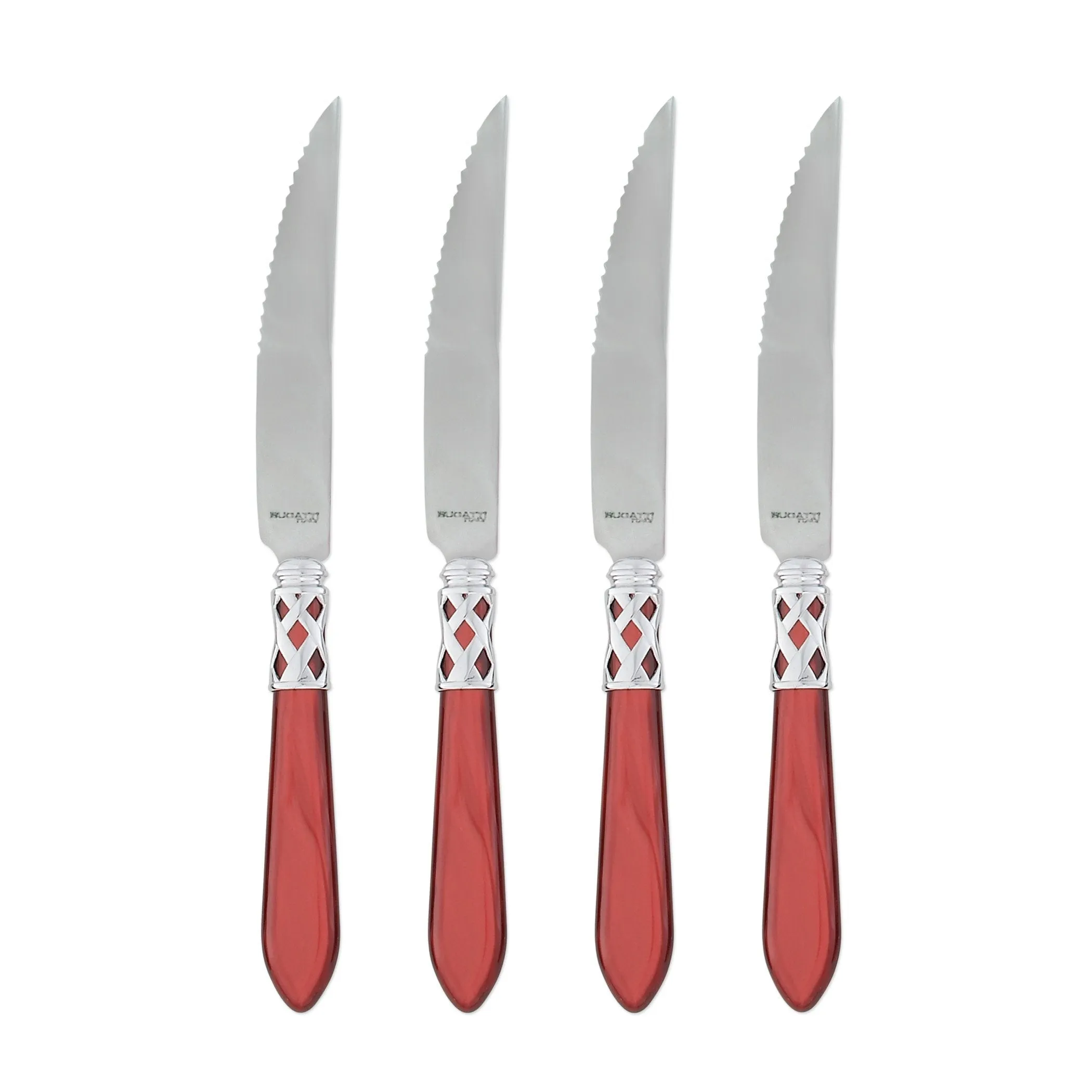 Aladdin Brilliant Red Steak Knives (Set of 4)