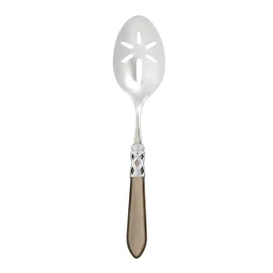 Aladdin Brilliant Taupe Slotted Serving Spoon