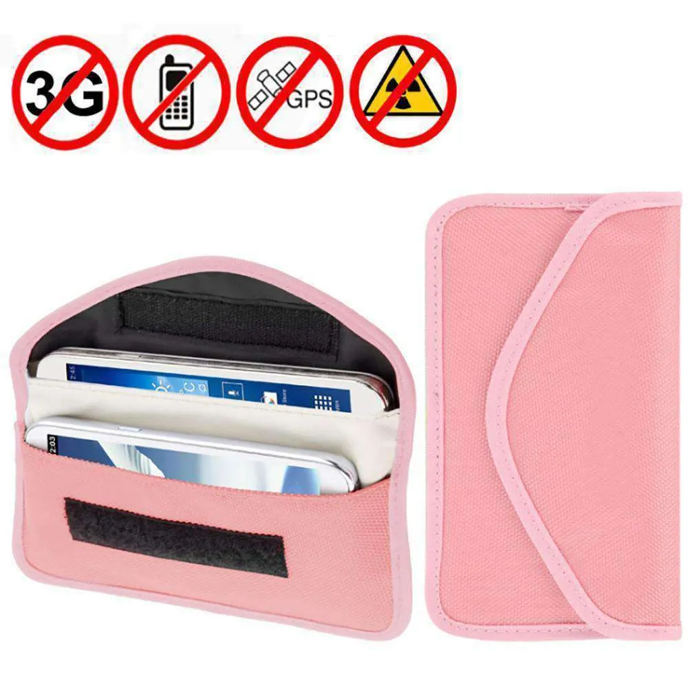 Amzer Anti-radiation, Anti-tracking Pouch EMF Protection Anti-spying GPS RFID Signal Blocker upto 6.3 inches