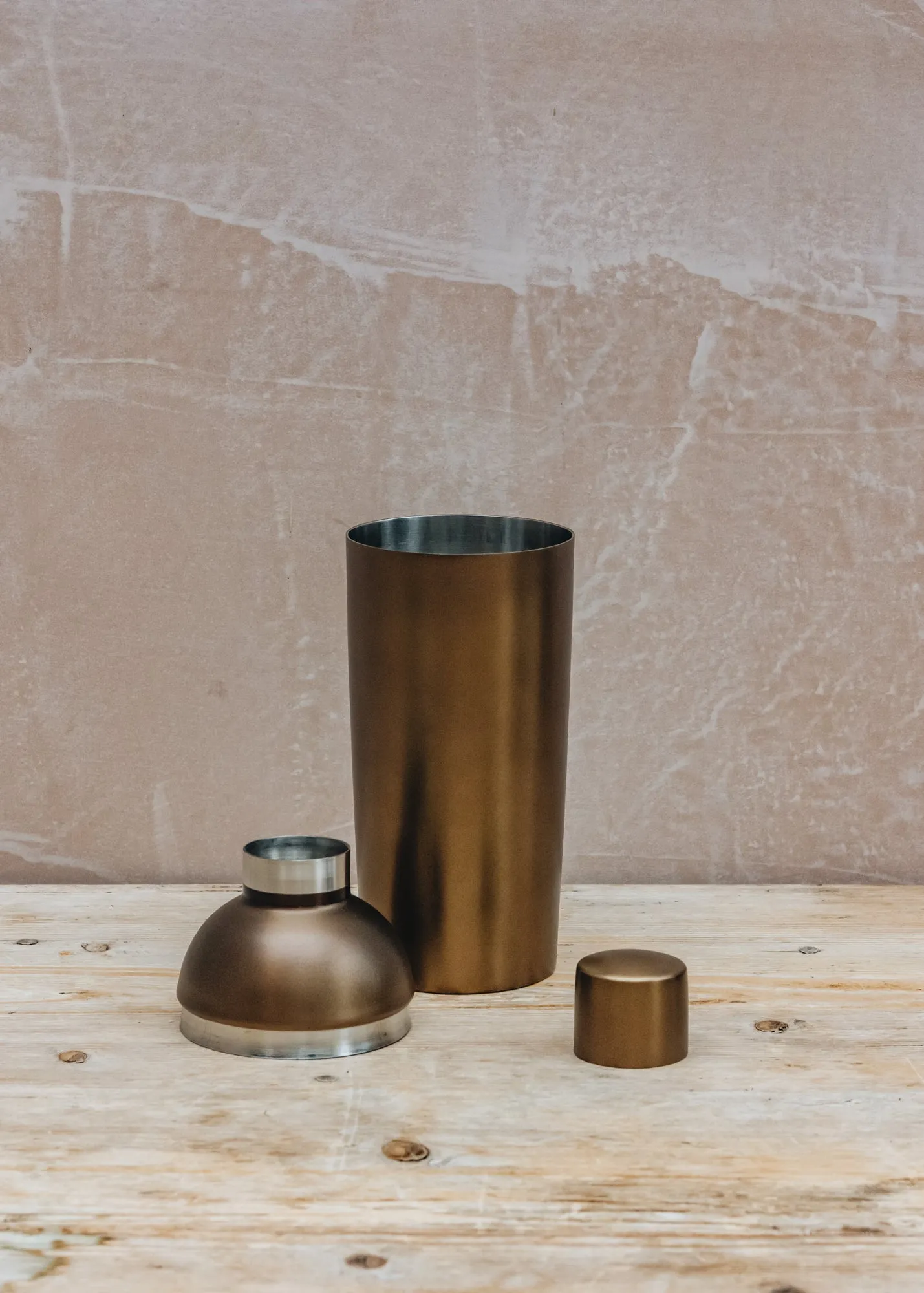 Antique Brass Cocktail Shaker