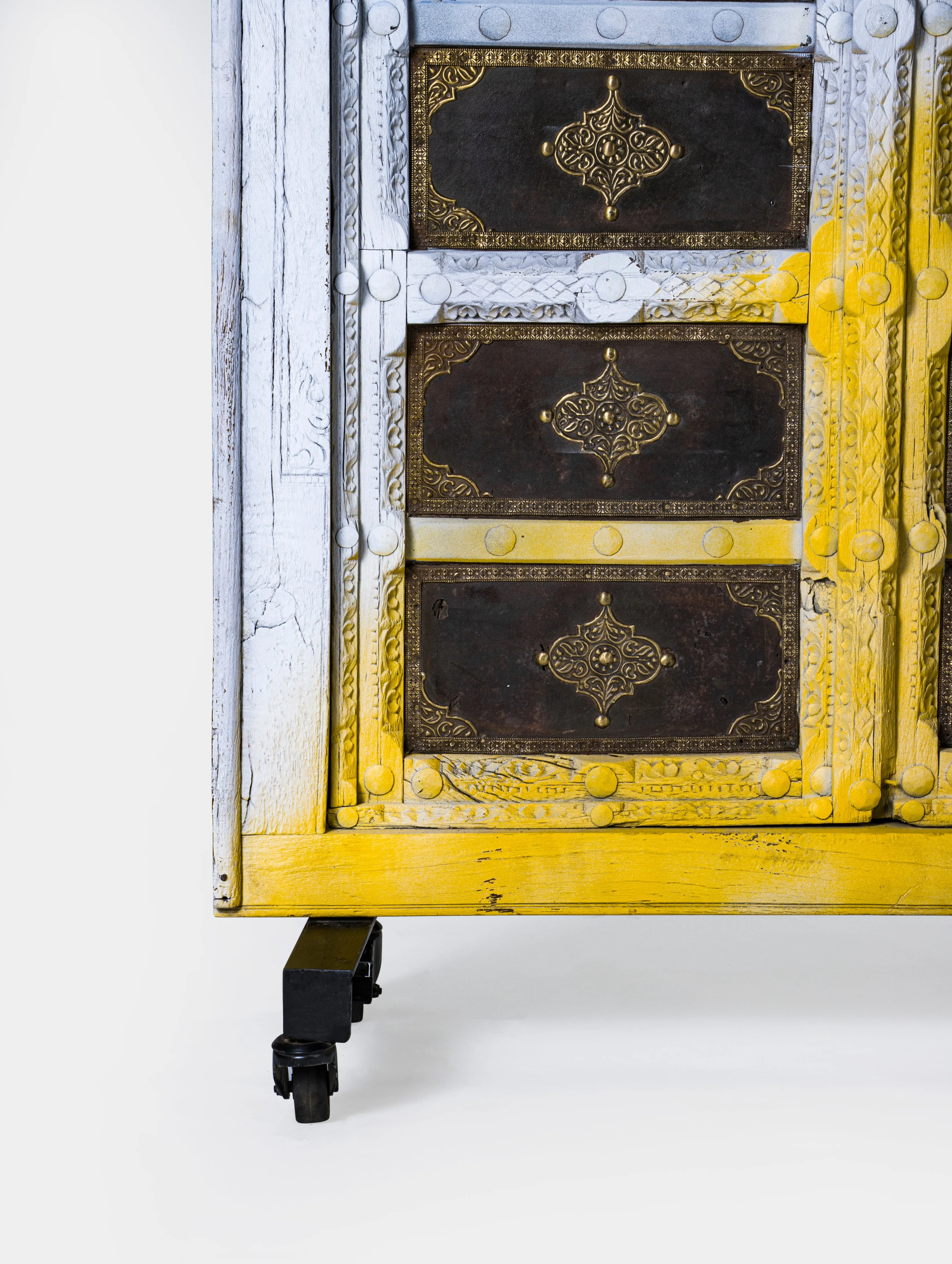 Antique Brass Door