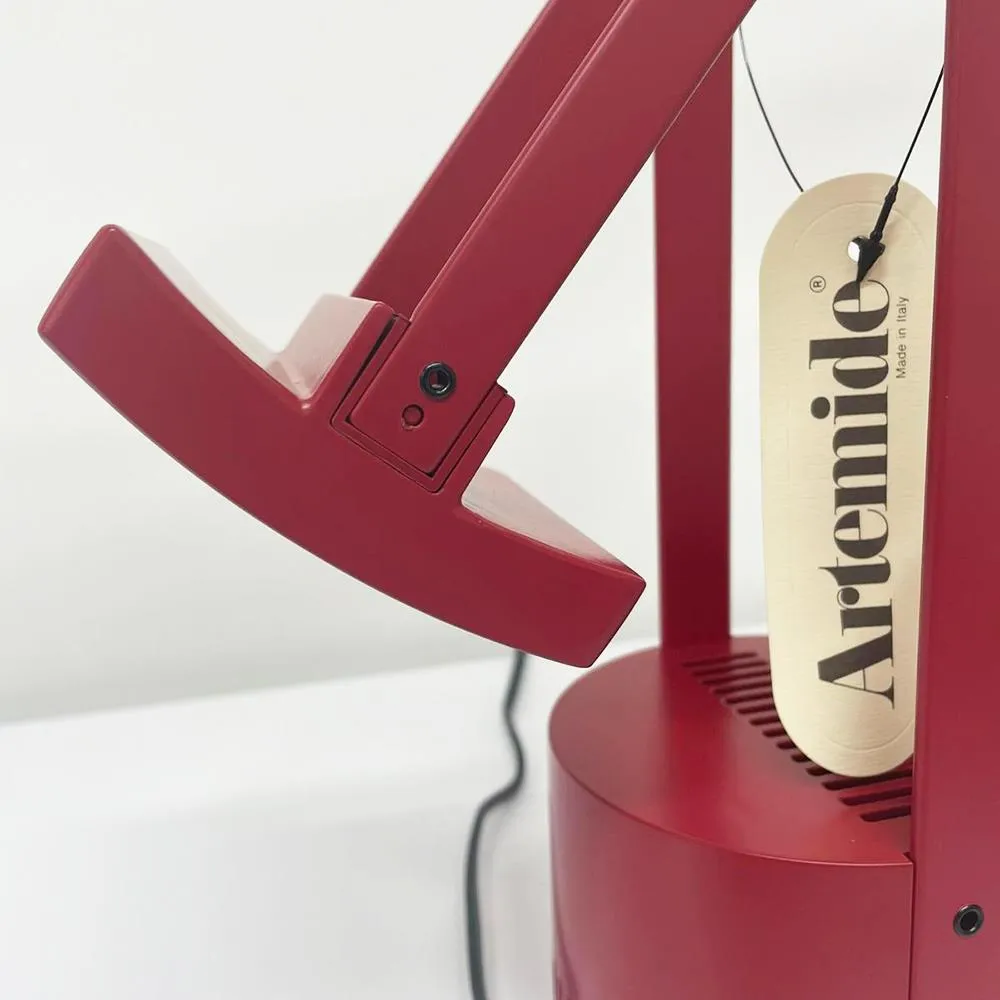 Artemide Tizio Desk Lamp - 50th Anniversary Edition - Rosso