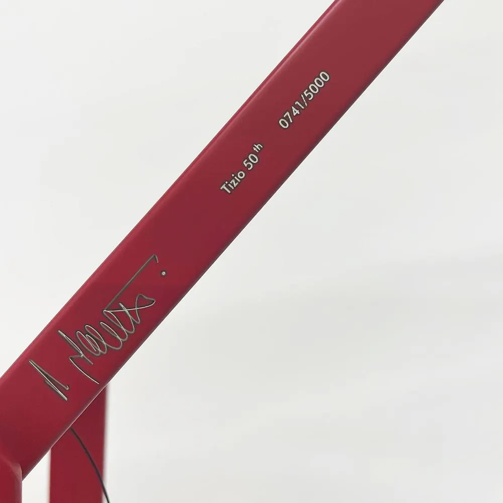 Artemide Tizio Desk Lamp - 50th Anniversary Edition - Rosso