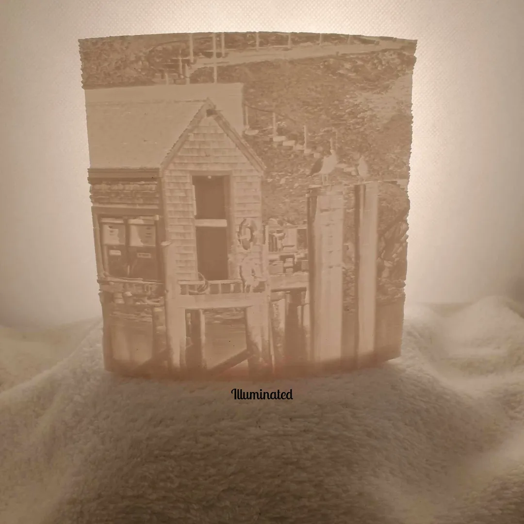 Bait Shack Lithophane Night Light
