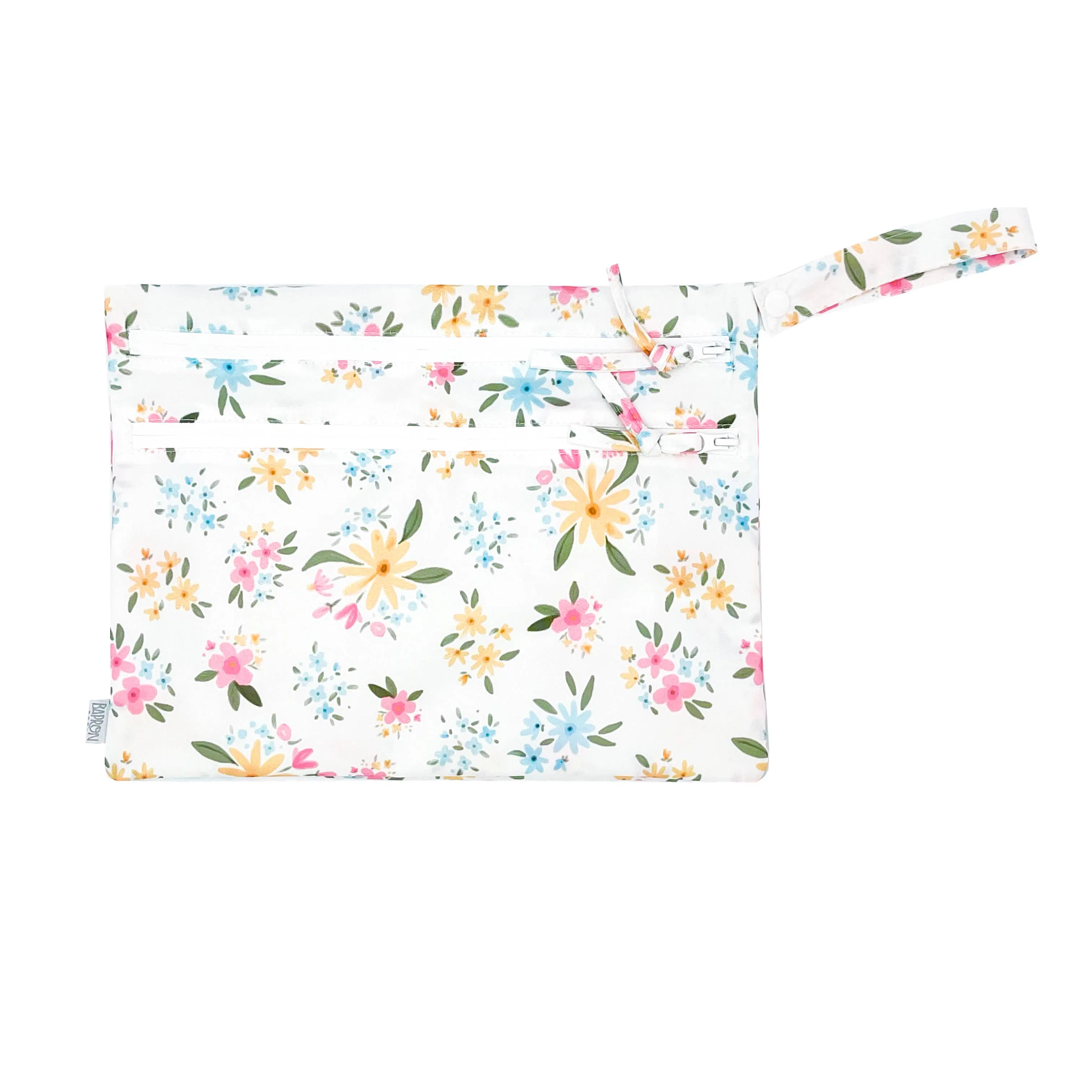 BapronBaby Waterproof Wet Bag: Pastel Floral