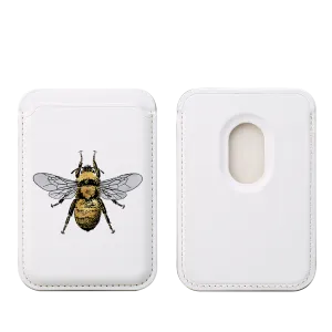 Bee IV MagSafe Wallet- White