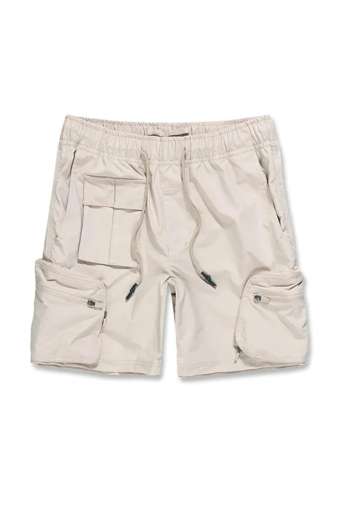 Big Men's Retro Altitude Cargo Shorts - Khaki