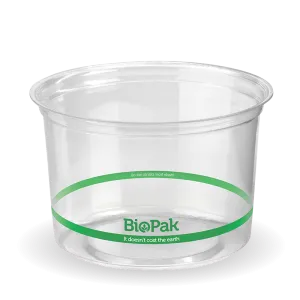 Biopak BioBowl Clear 500ml 500pcs