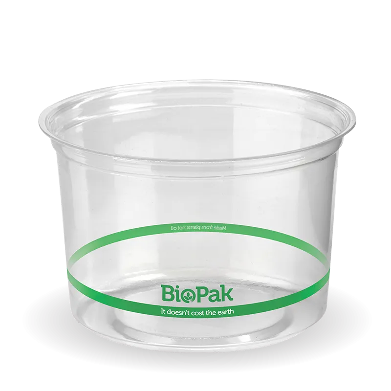 Biopak BioBowl Clear 500ml 500pcs