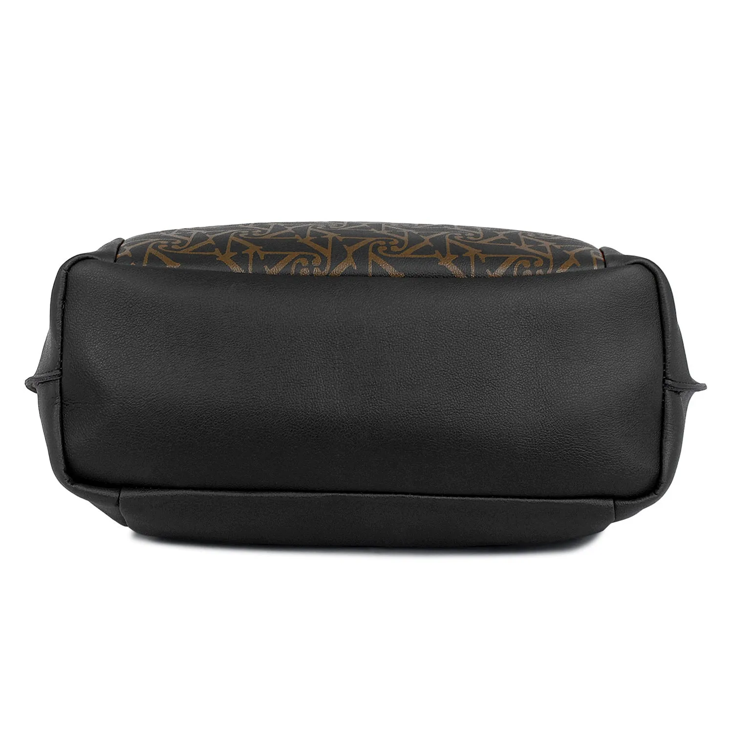 Black Printed Laptop Bag for Women