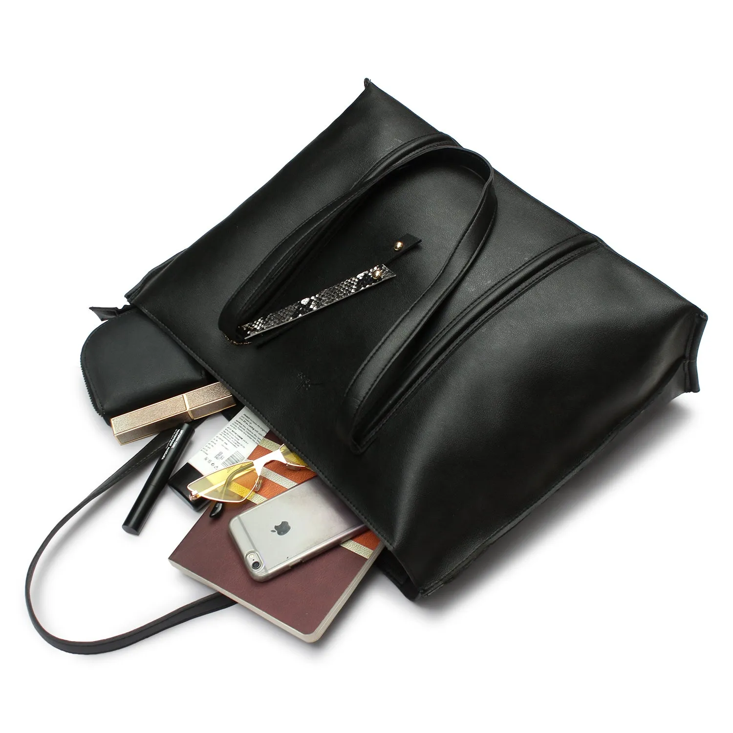 Black Tote & Laptop bag for Women