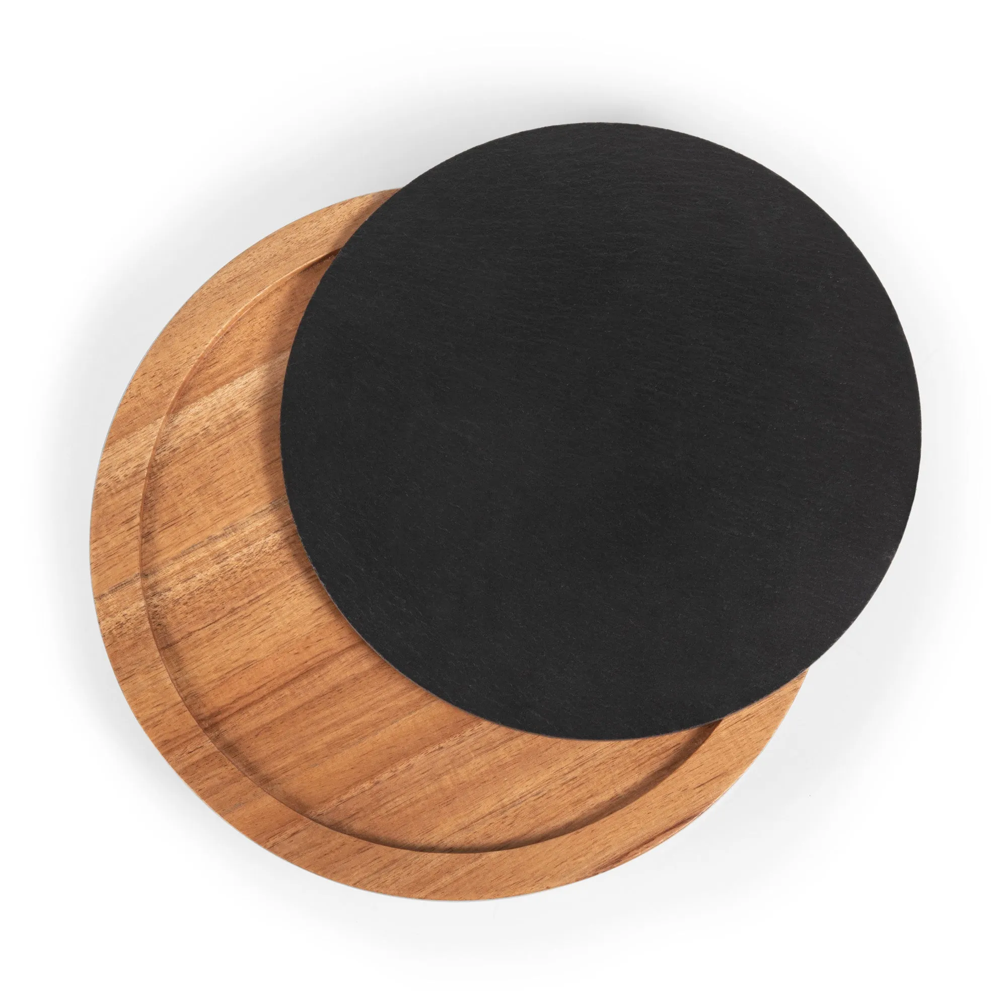 Boston Red Sox - Insignia Acacia and Slate Serving Board with Cheese Tools