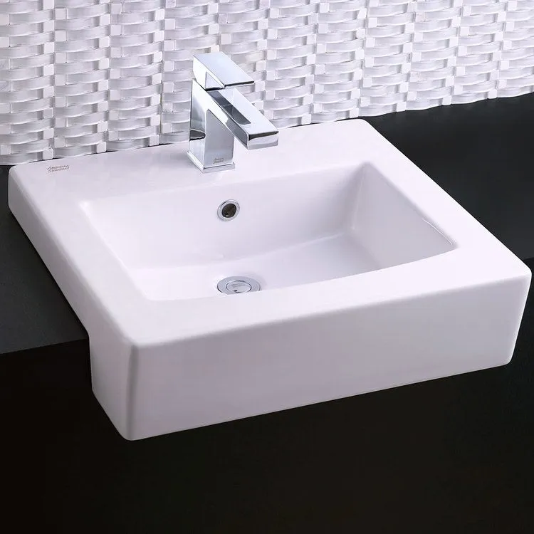 Boxe 19-3/4"W Semi-Countertop Sink for Single Hole Faucet
