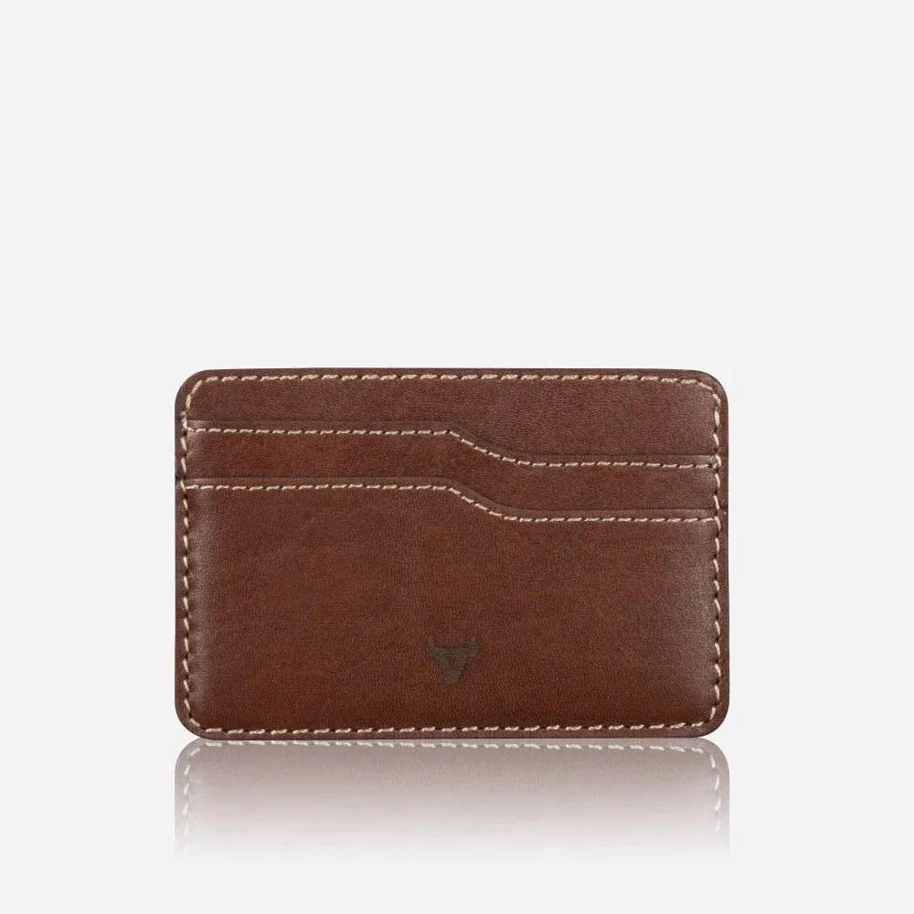 Brando Wayne Card Wallet | Brown