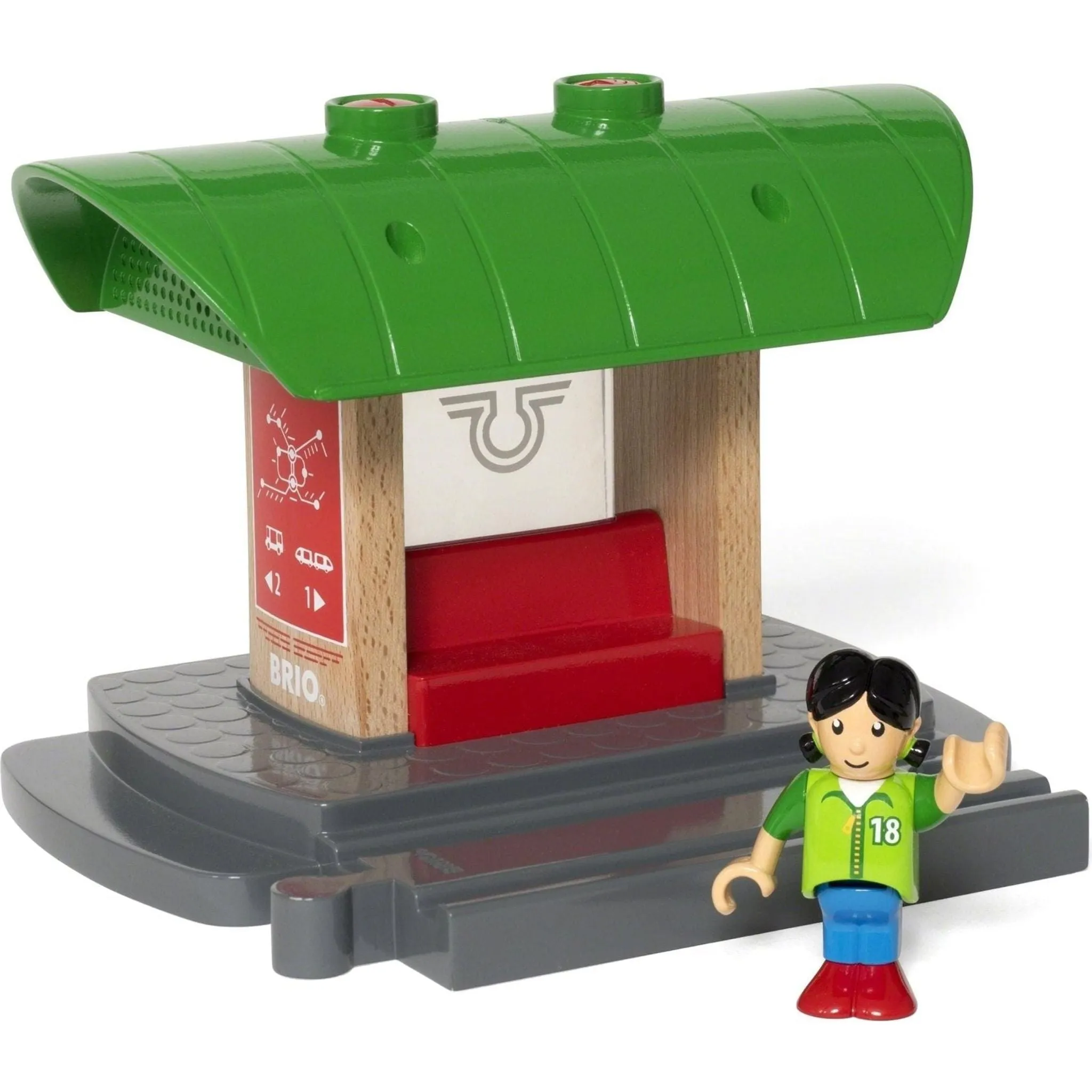 Brio Destination - Record & Play Train Platform