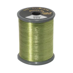 Brother Metallic Embroidery Thread Fresh Green  989