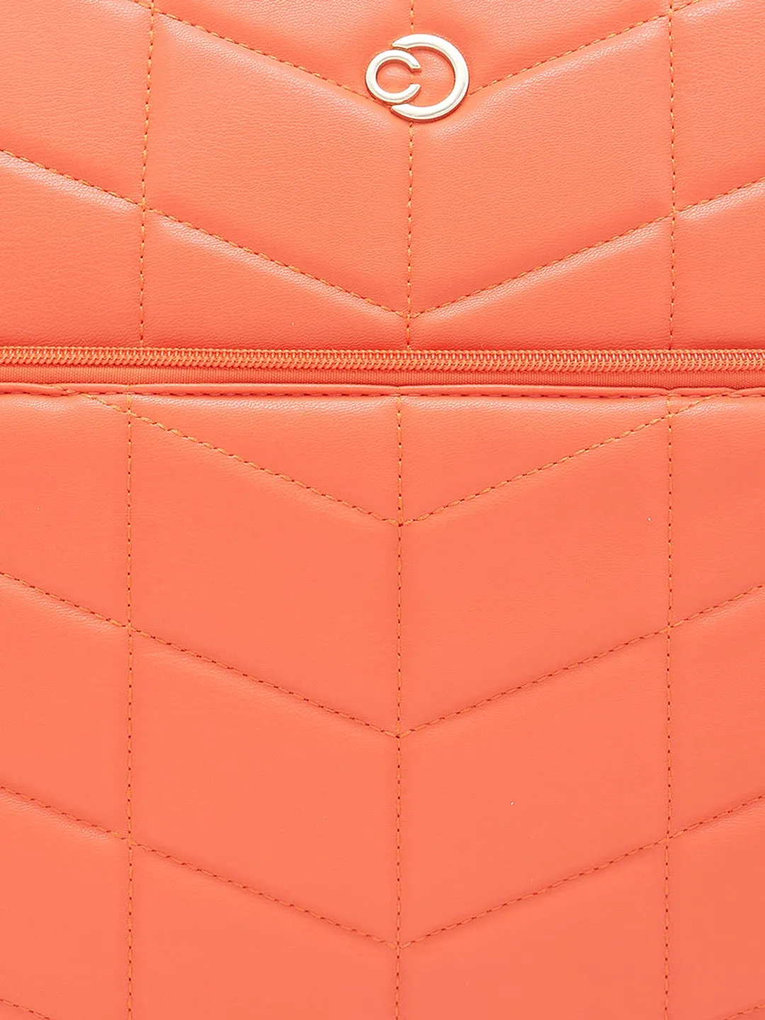 Caprese Julie Laptop Bag Large Orange