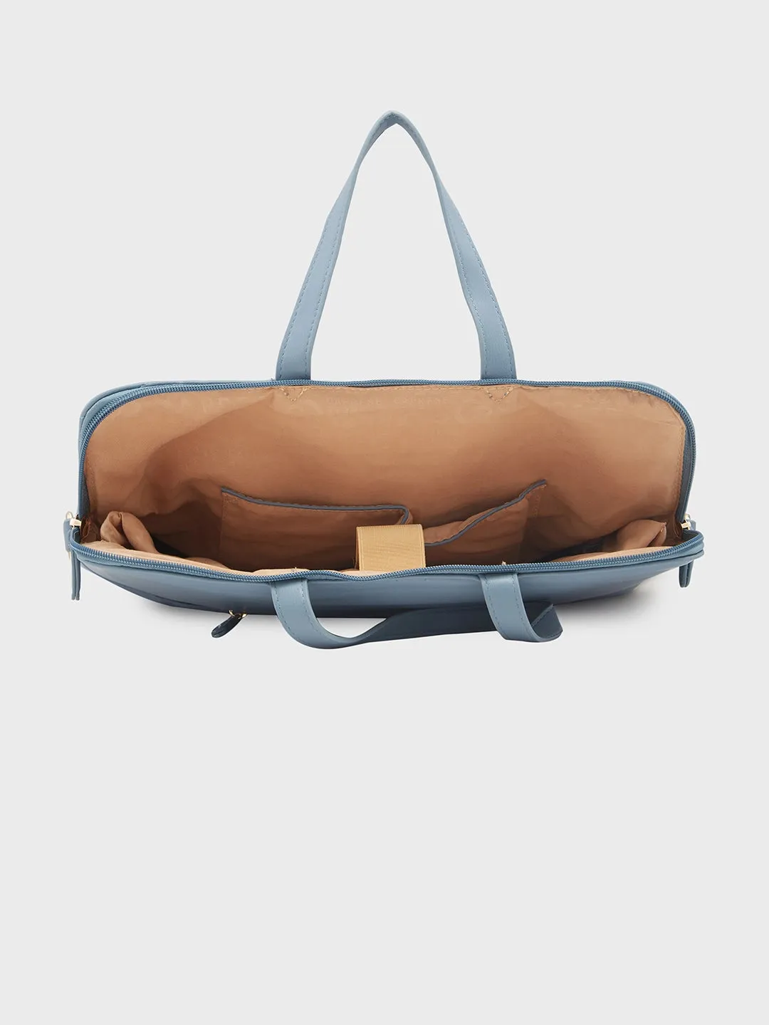 Caprese Julie Laptop Bag Large Powder Blue