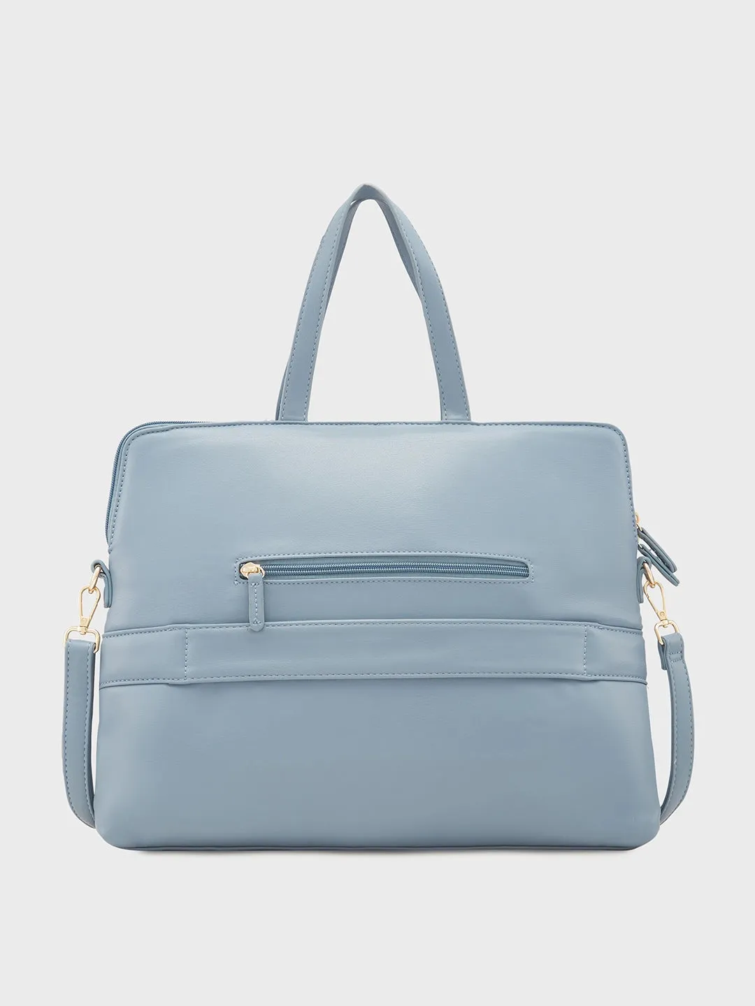 Caprese Julie Laptop Bag Large Powder Blue