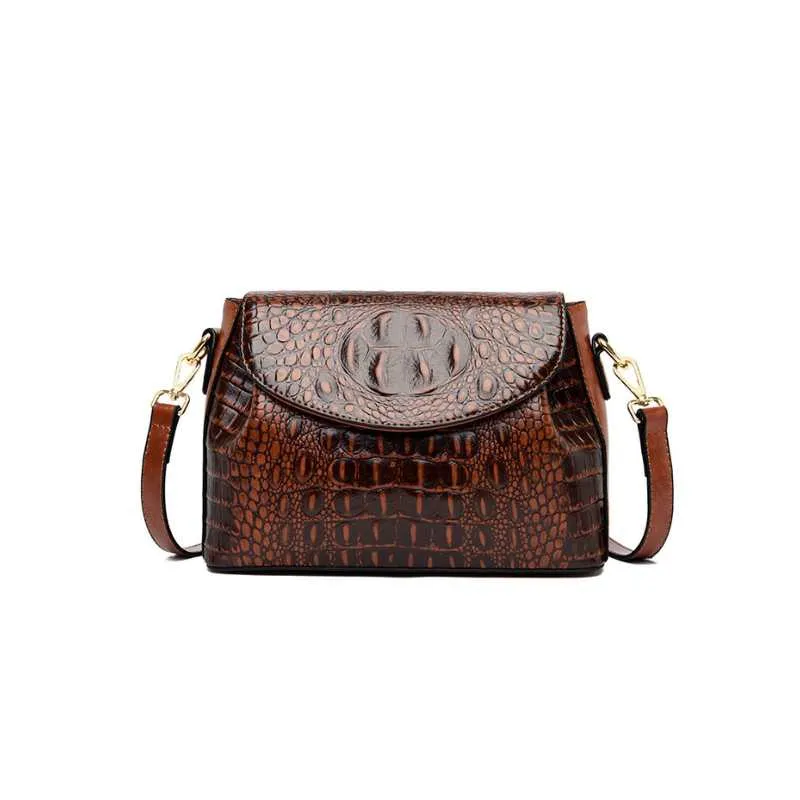 Cayman Faux Leather Shoulder Bag