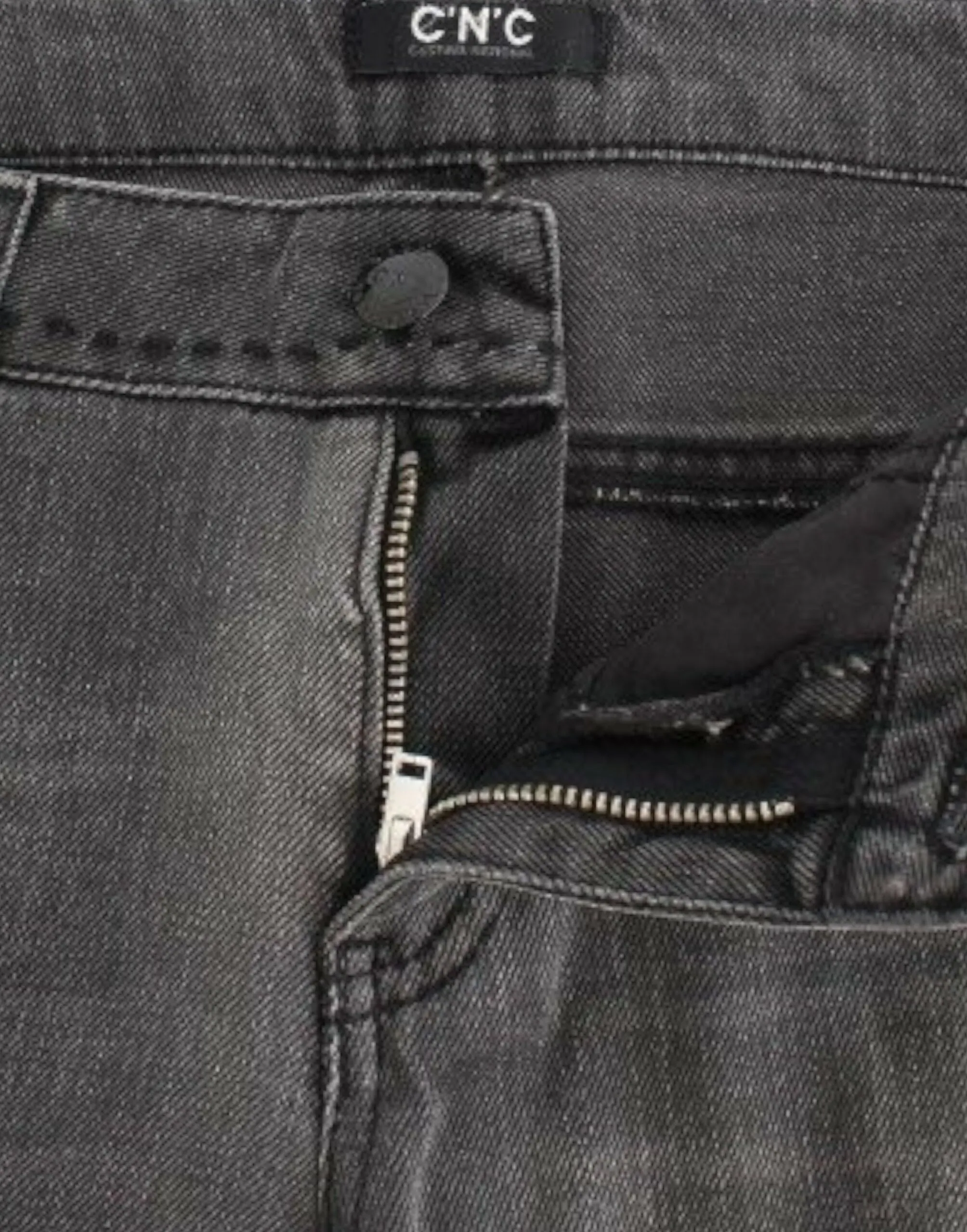 Costume National Gray straight leg jeans