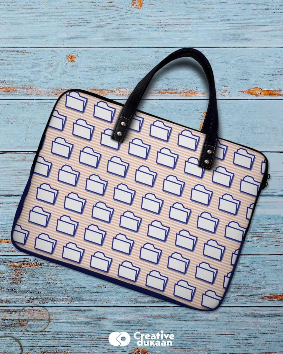 Creative Filer Design Laptop Cover For Protection