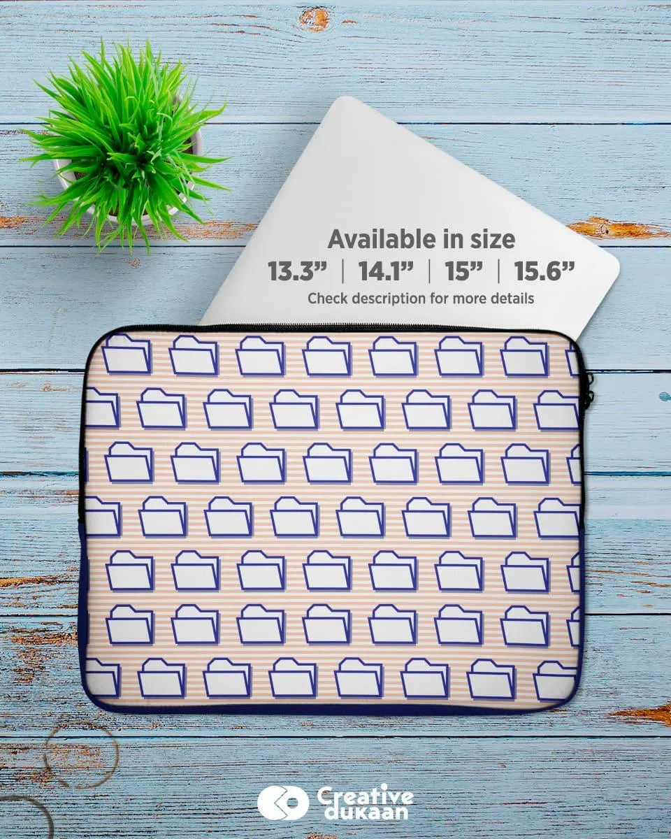 Creative Filer Design Laptop Cover For Protection