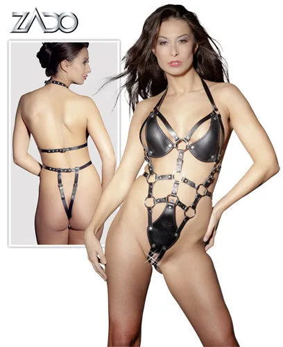 Crotchless Leather Body