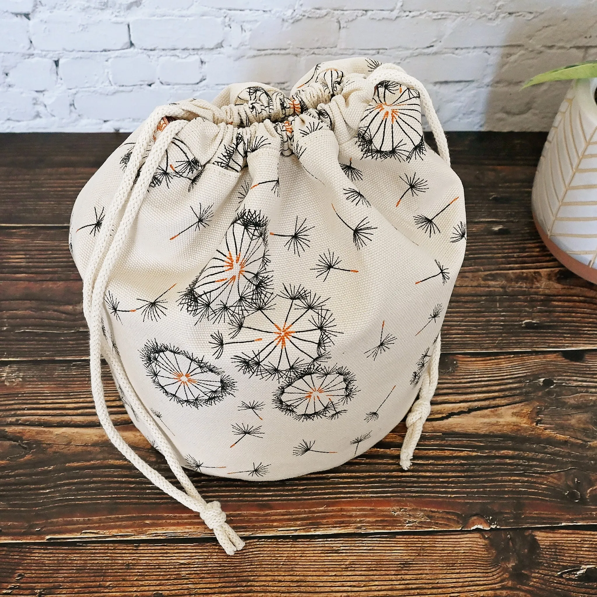 Dandelion Bucket Bag