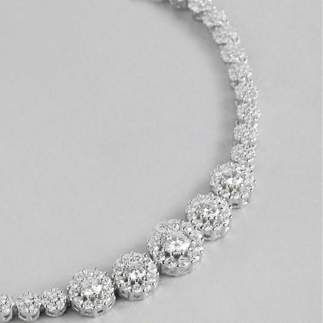 Dazzling Adjustable 925 Silver Bracelet