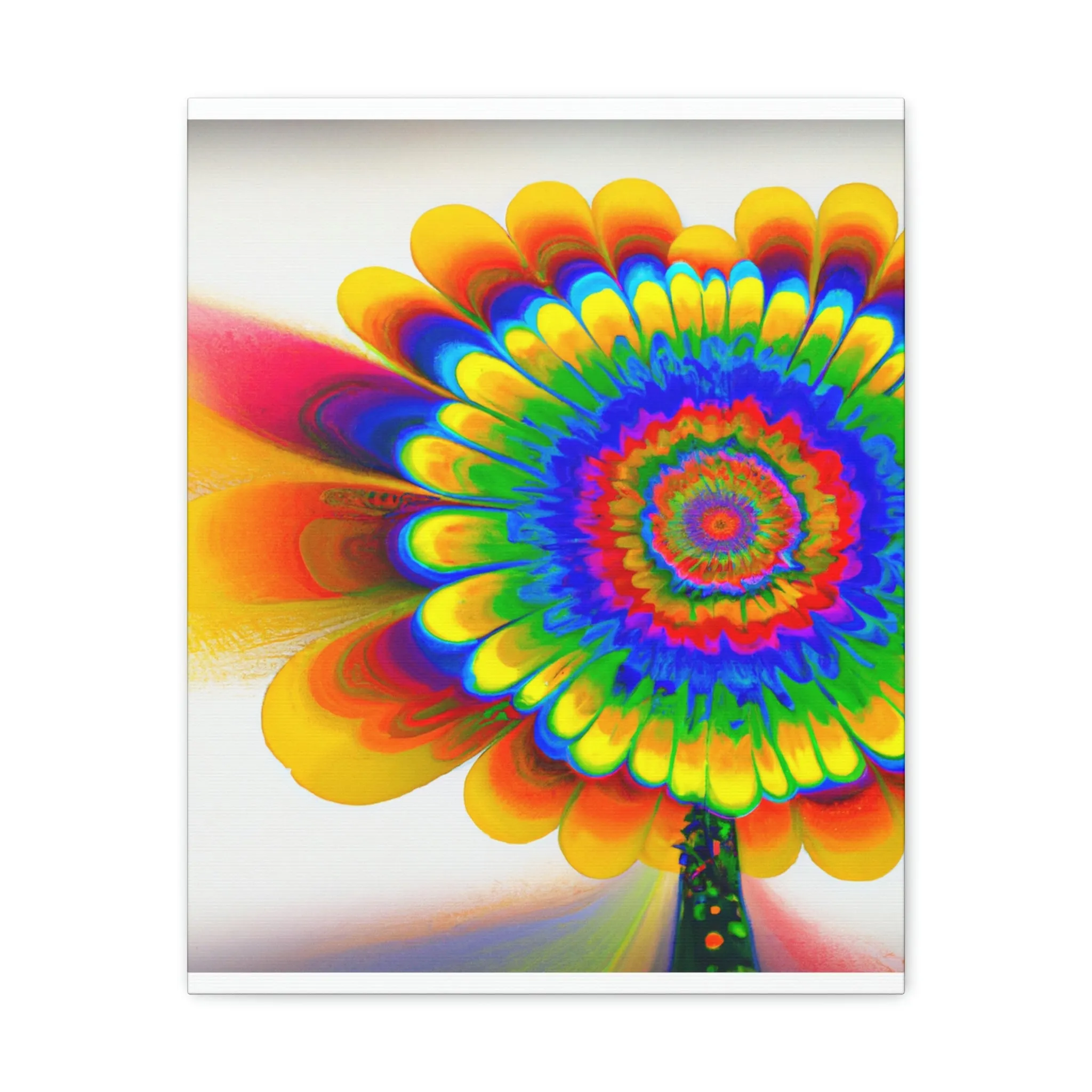 Dazzling Bloom. - Canvas
