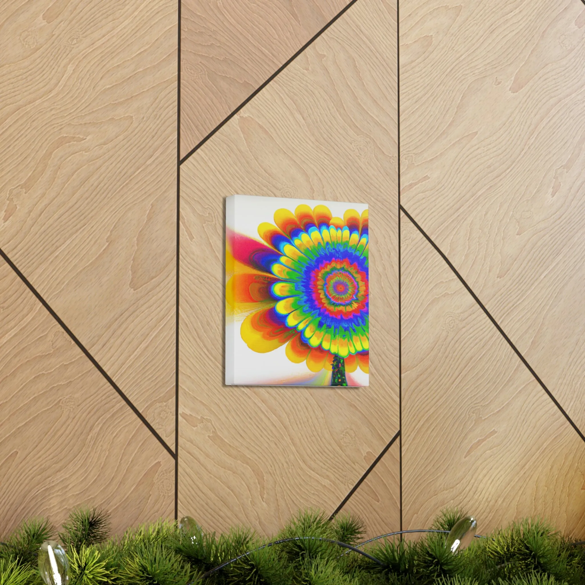 Dazzling Bloom. - Canvas