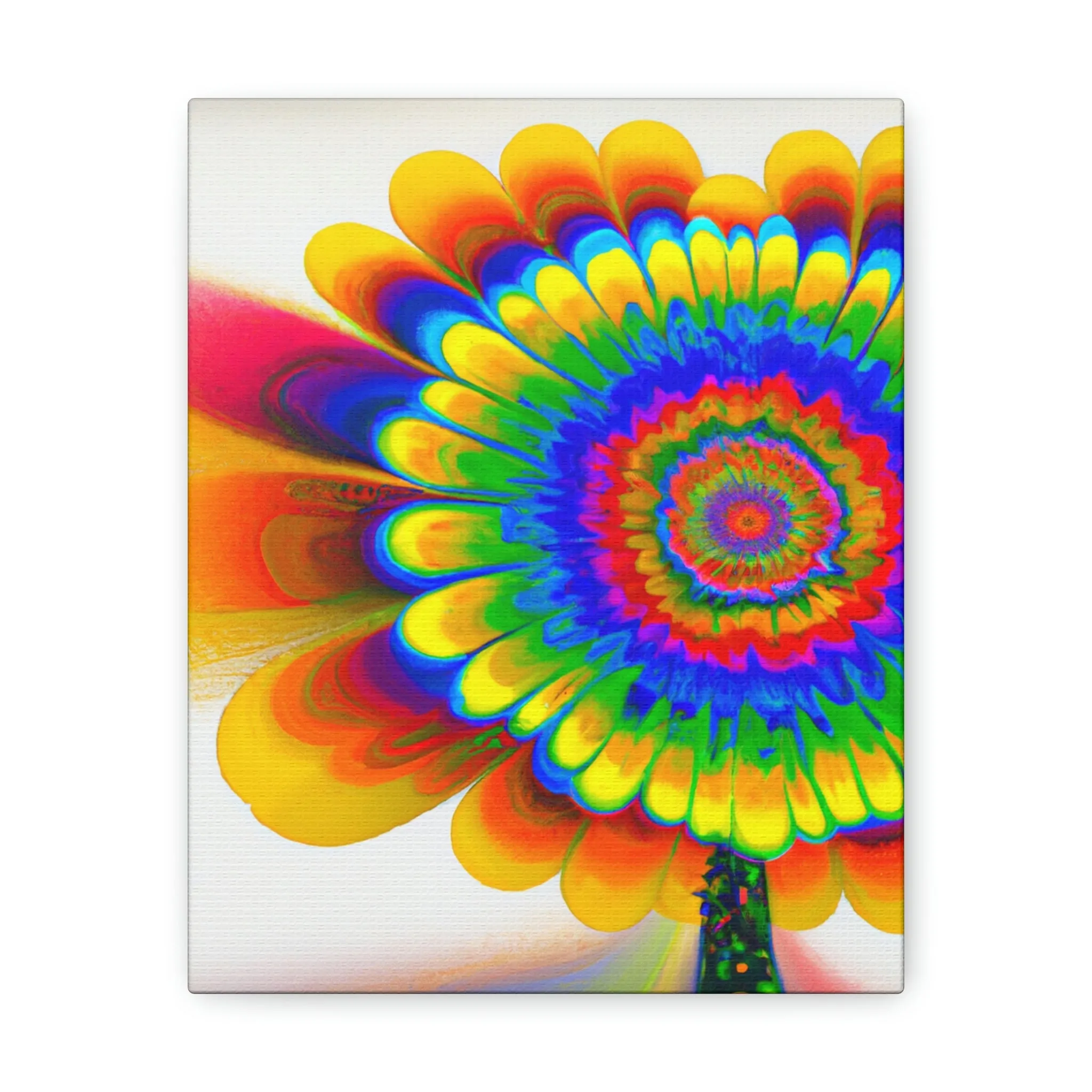 Dazzling Bloom. - Canvas