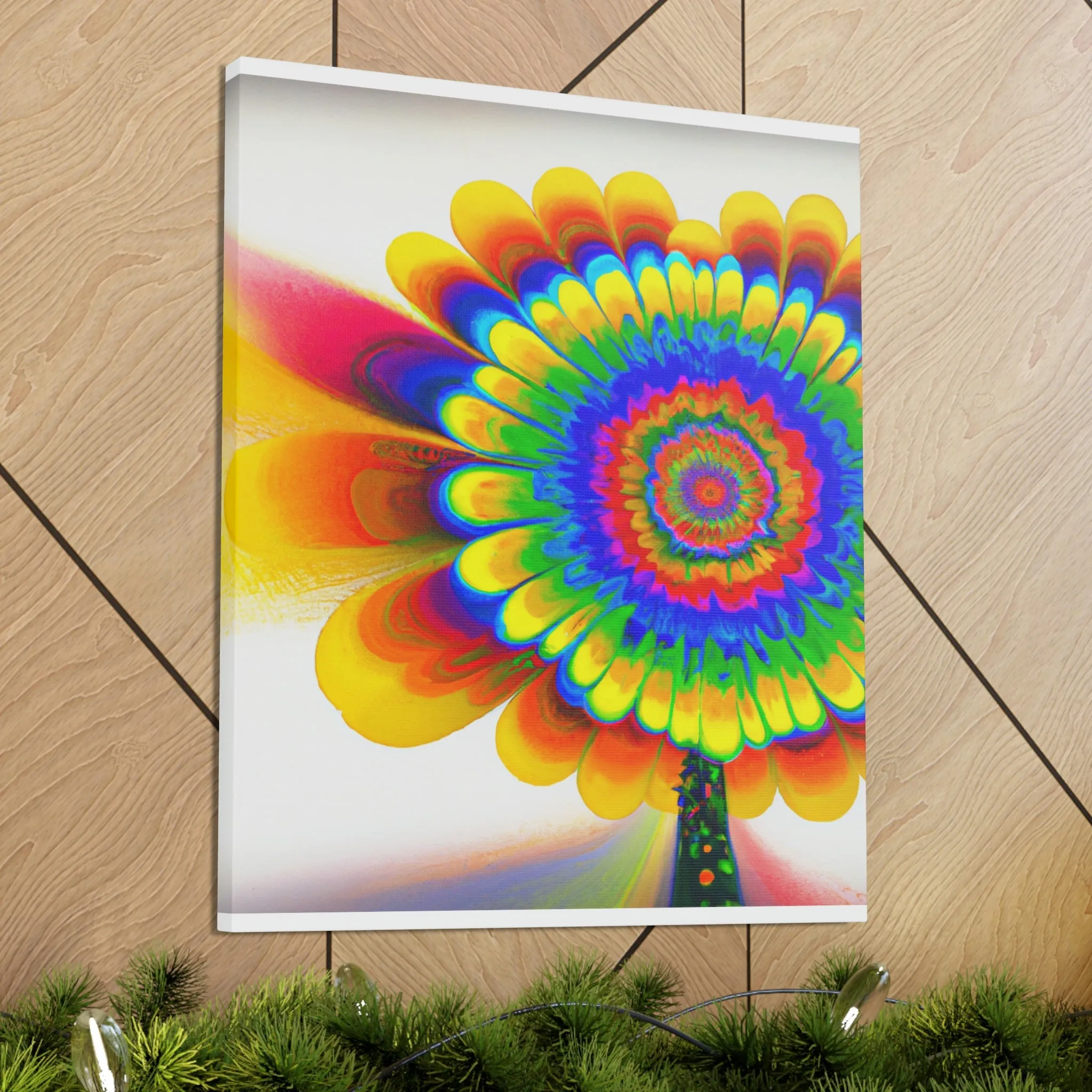 Dazzling Bloom. - Canvas