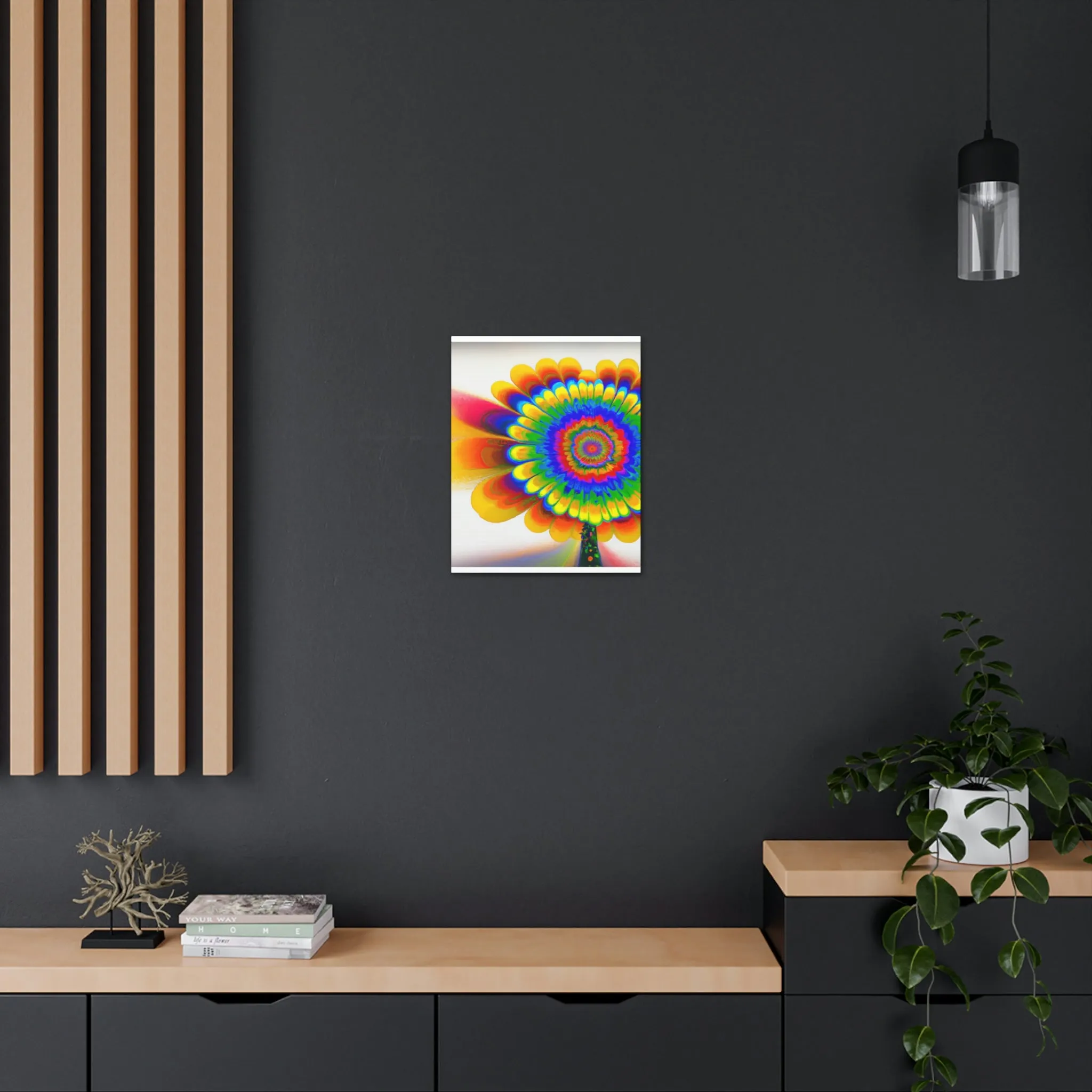 Dazzling Bloom. - Canvas