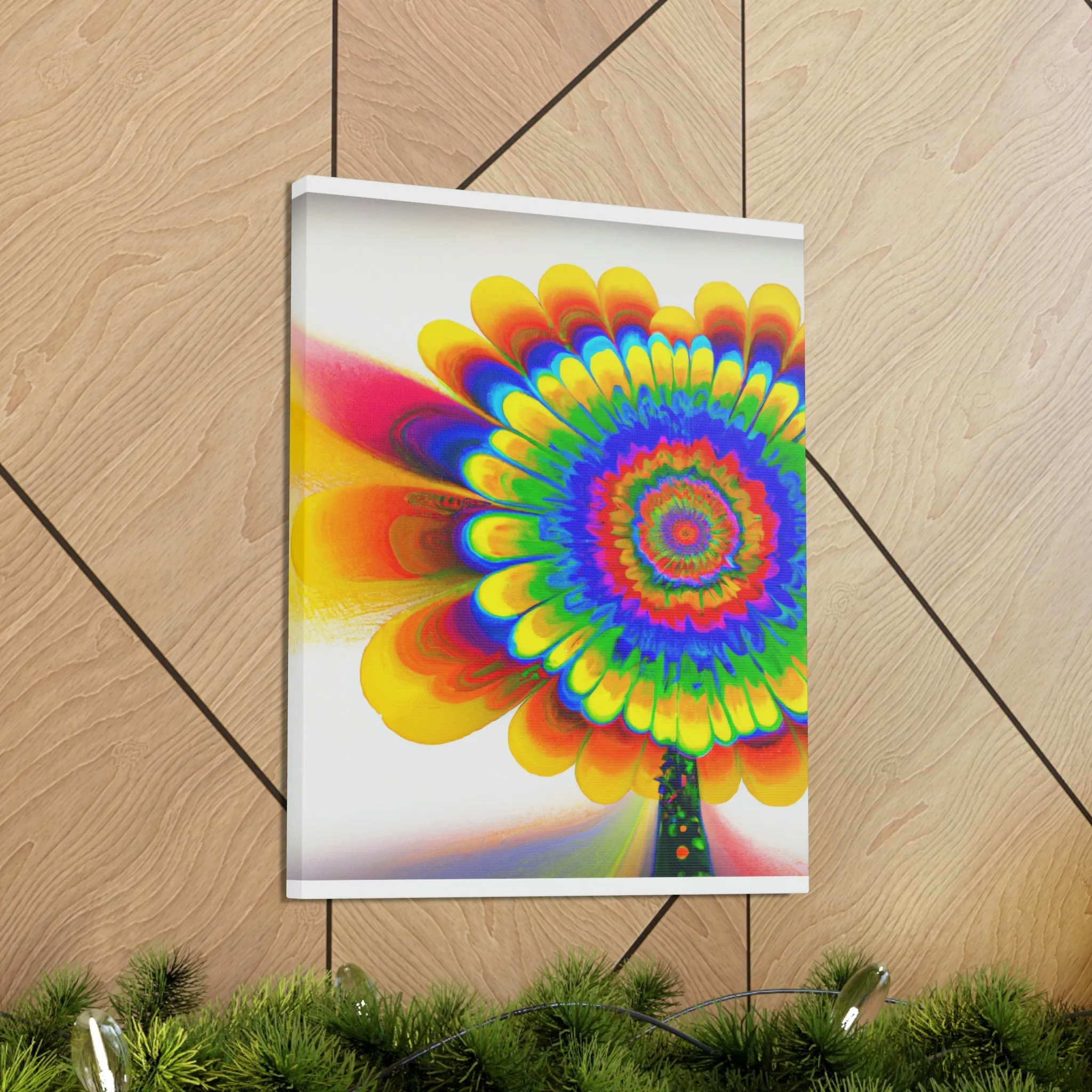 Dazzling Bloom. - Canvas