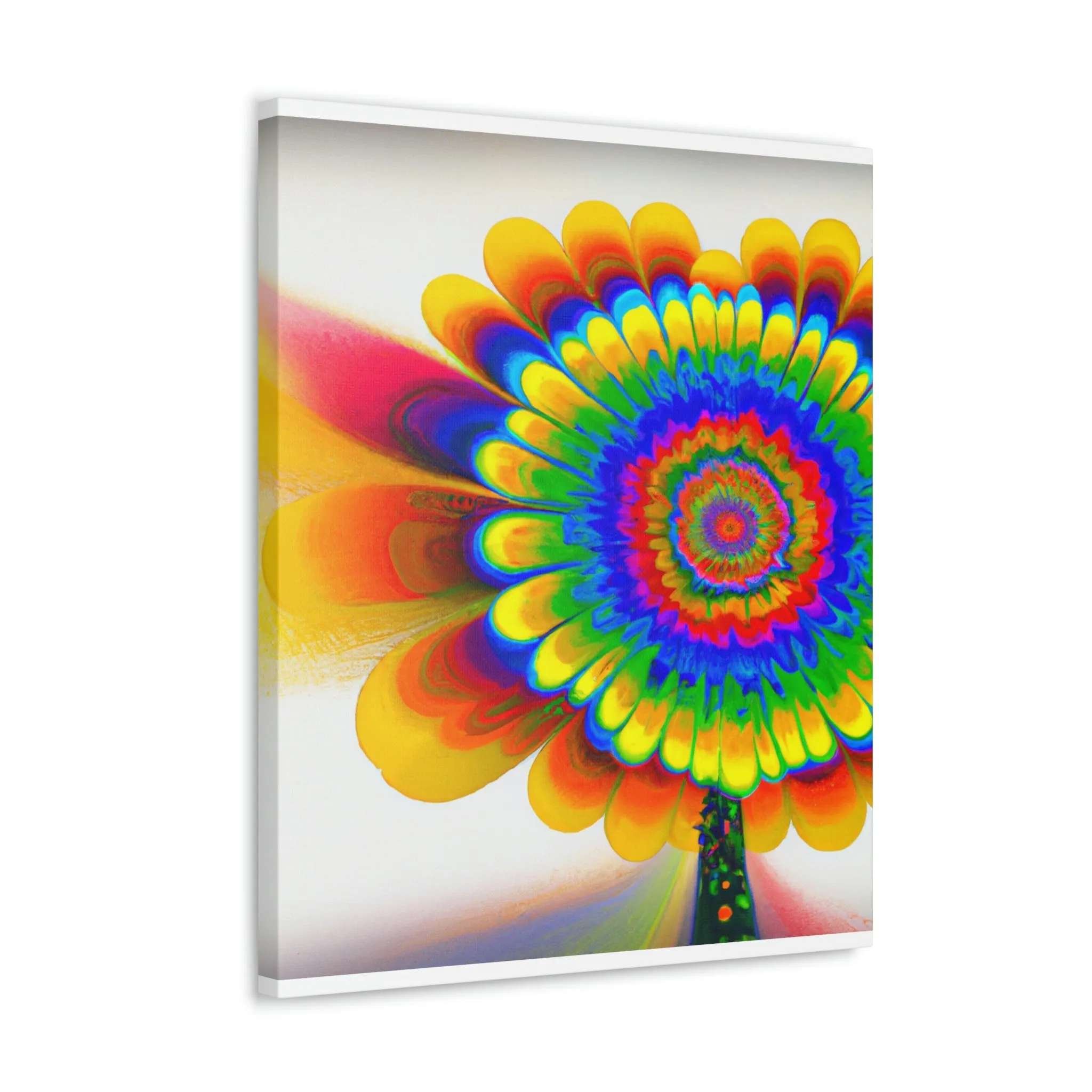 Dazzling Bloom. - Canvas