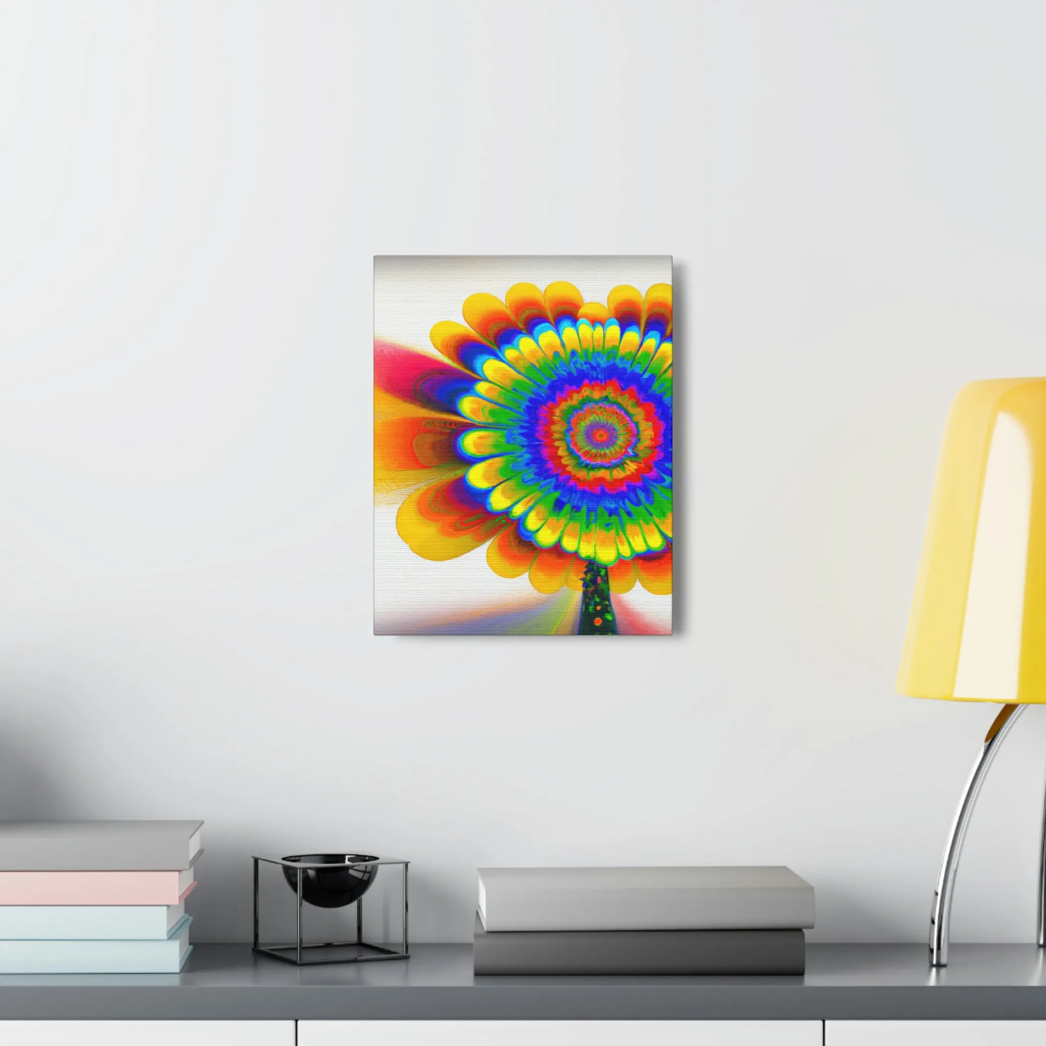 Dazzling Bloom. - Canvas